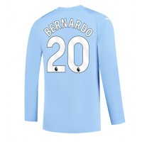 Manchester City Bernardo Silva #20 Replica Home Shirt 2023-24 Long Sleeve
